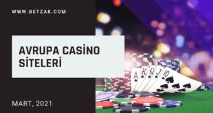 Avrupa Casino Siteleri