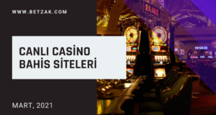 Canlı Casino Bahis Siteleri